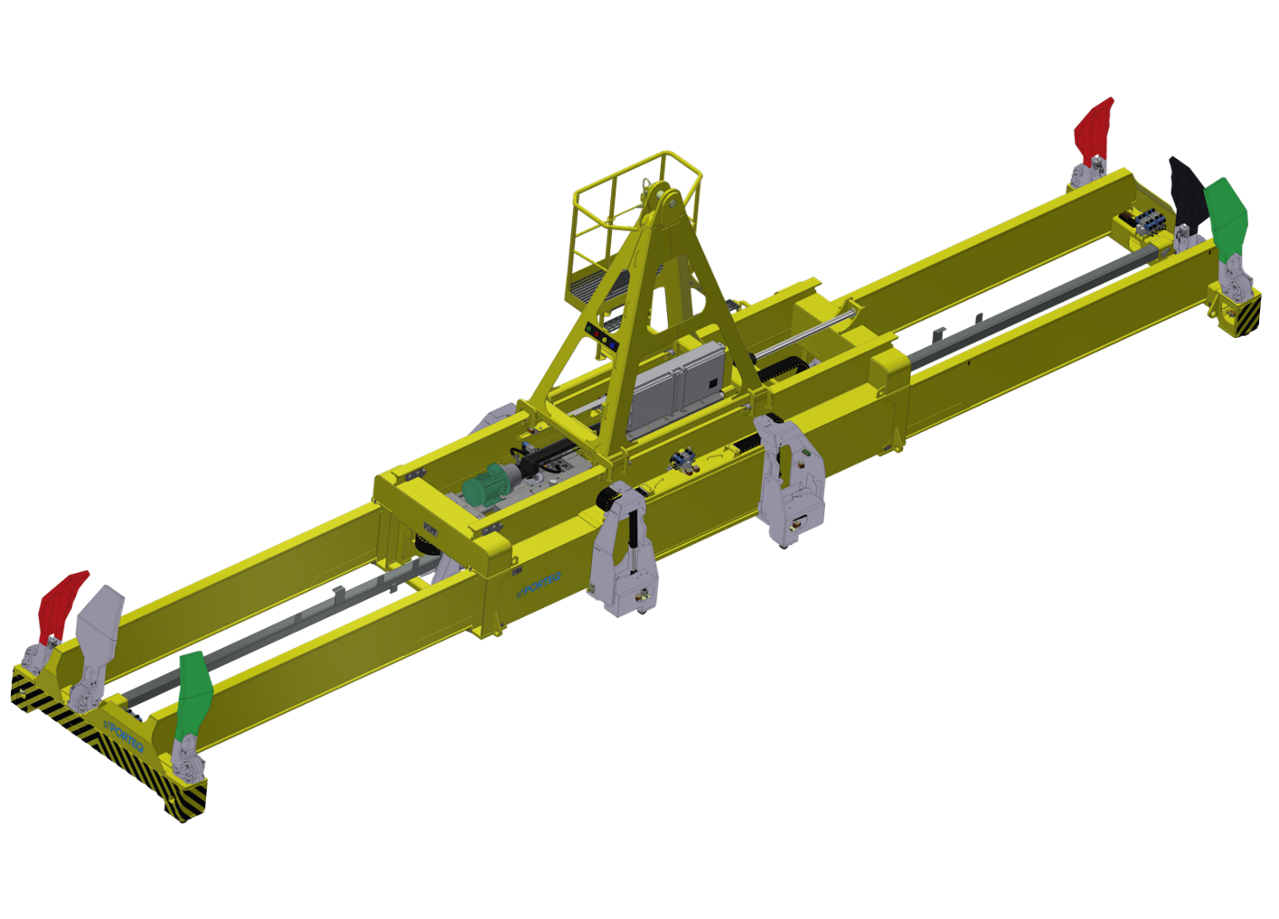 Twin Expandable Hydraulic Mobile Harbor